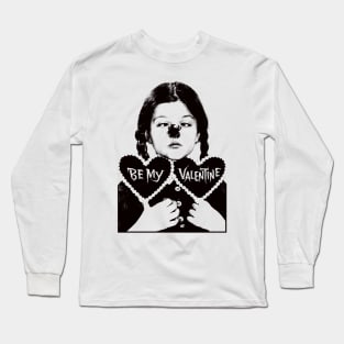 Wednesday Addams "Be my Valentine" Long Sleeve T-Shirt